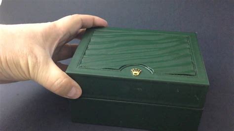 were rolexes always sold in greem boxes|rolex green wave box.